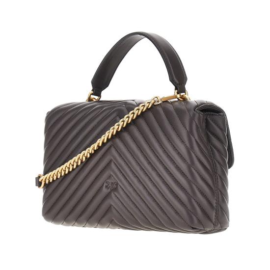 26FW 핑코 토트백 100043A0GK Brown - PINKO