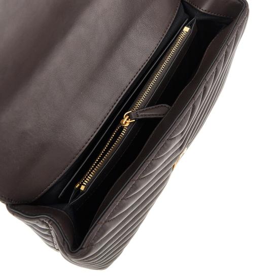 26FW 핑코 토트백 100043A0GK Brown - PINKO