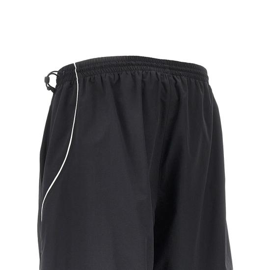 26FW 구찌 코튼 나일론 버뮤다 팬츠 A009TYZAVPV Black - GUCCI