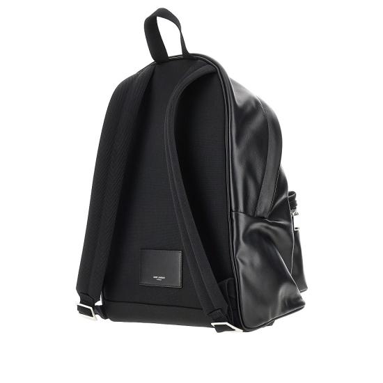 26FW 생로랑 CITY 시티 클래식 로고 백팩 534967AAE8M Black - SAINT LAURENT