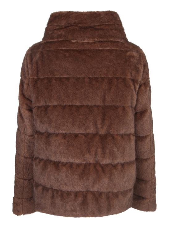 27FW 에르노 밍크 퍼 이펙트 재킷 PI002283D 12941 8810 Brown - HERNO