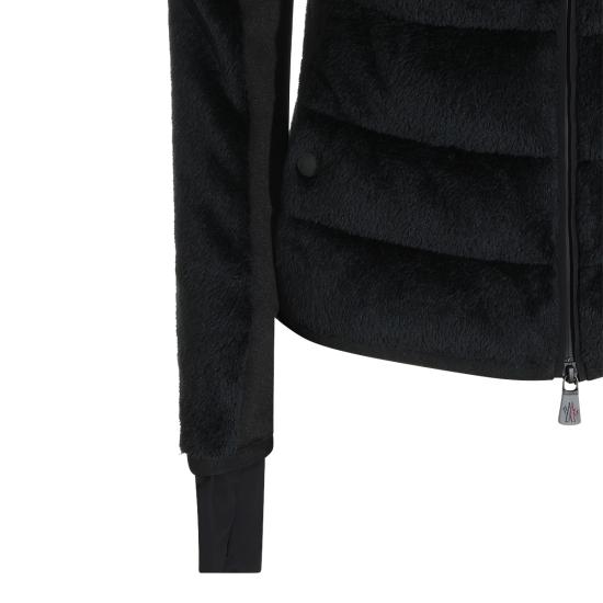 26FW 몽클레어 패디드 집업 스웨터 L20988G00010 809EG999 BLACK - MONCLER