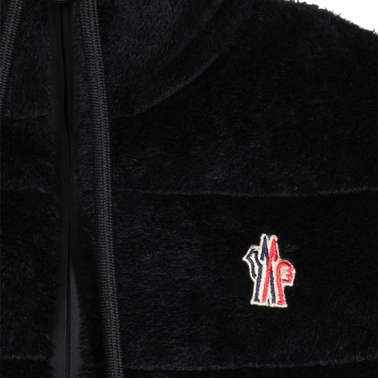 26FW 몽클레어 패디드 집업 스웨터 L20988G00010 809EG999 BLACK - MONCLER