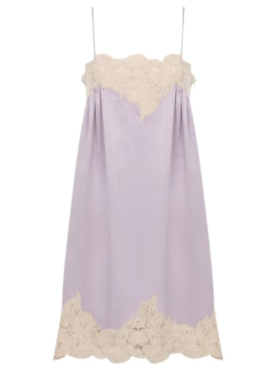 26FW 끌로에 미디 원피스 CH26ARO07008 573 VIOLET