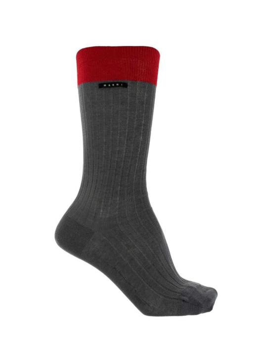 26FW 마르니 양말 SKZC0158Q0UFC1A4 BIN62 NEUTRAL GREY