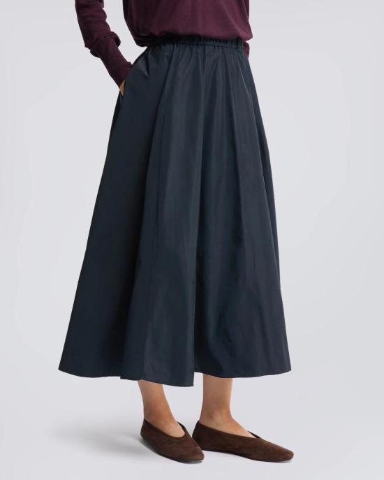  아스페시 미디 스커트 W6N5N23P008 01099 BLUE NERO - ASPESI