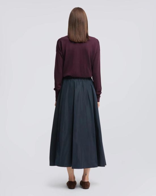  아스페시 미디 스커트 W6N5N23P008 01099 BLUE NERO - ASPESI