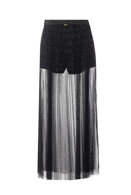 26FW 트윈셋 미디 스커트 262TP2082 13857 BLACK - TWINSET