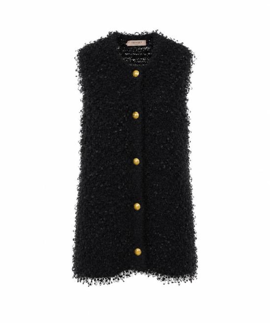 26FW 트윈셋 베스트 262TP3131 00006 BLACK