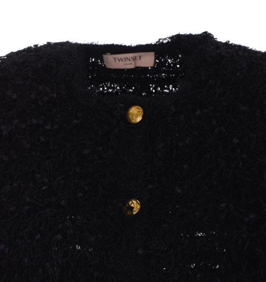 26FW 트윈셋 가디건 262TP3130 00006 BLACK - TWINSET