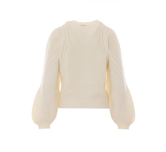 26FW 트윈셋 스웨터 262TT3120 00282 WHITE - TWINSET