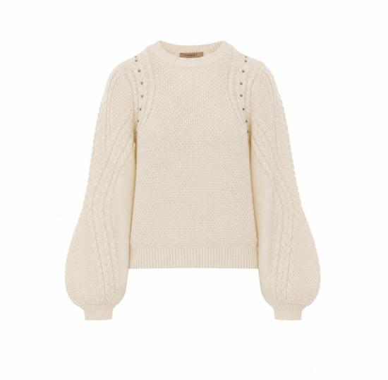 26FW 트윈셋 스웨터 262TT3120 00282 WHITE