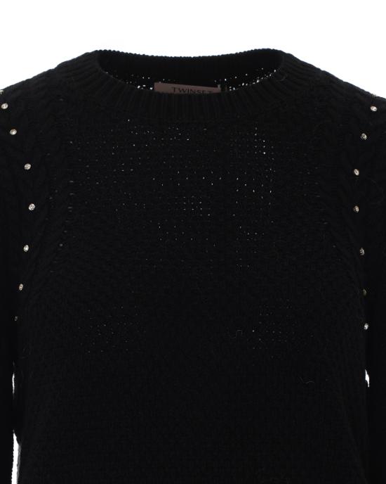 26FW 트윈셋 스웨터 262TT3120 00006 BLACK - TWINSET