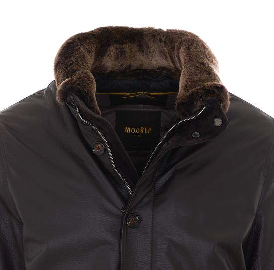26FW 무레르 클레로스 P1 패디드 봄버 자켓 CLEROS P1U0202 BROWN - MOORER