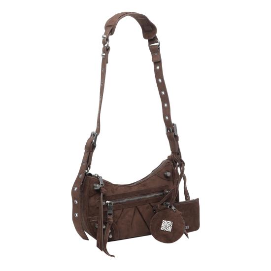 26FW 스티브매든 숄더백 BGLOWINS CHOCOLATE SILVER BROWN - STEVE MADDEN
