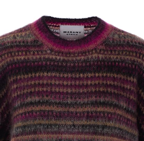26FW 이자벨마랑에뚜왈 스웨터 PU0957FA D3L17E86PM PURPLE - ISABEL MARANT ETOILE