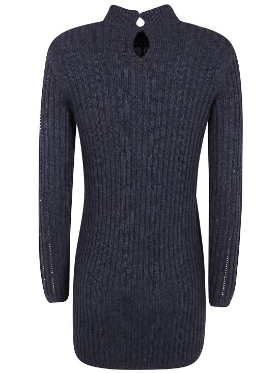 26FW 트윈셋 숏 원피스 262TT3152 12838 MEDIUM GREY MELANGE - TWINSET