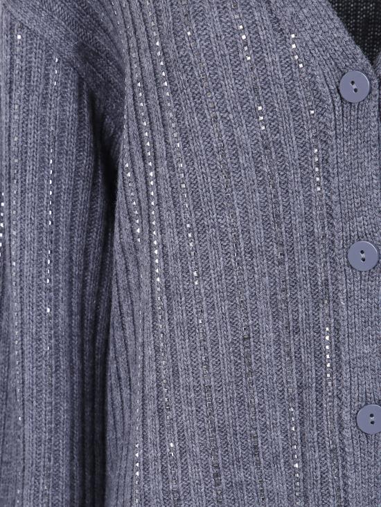 26FW 트윈셋 가디건 262TT3153 12838 MEDIUM GREY MELANGE - TWINSET