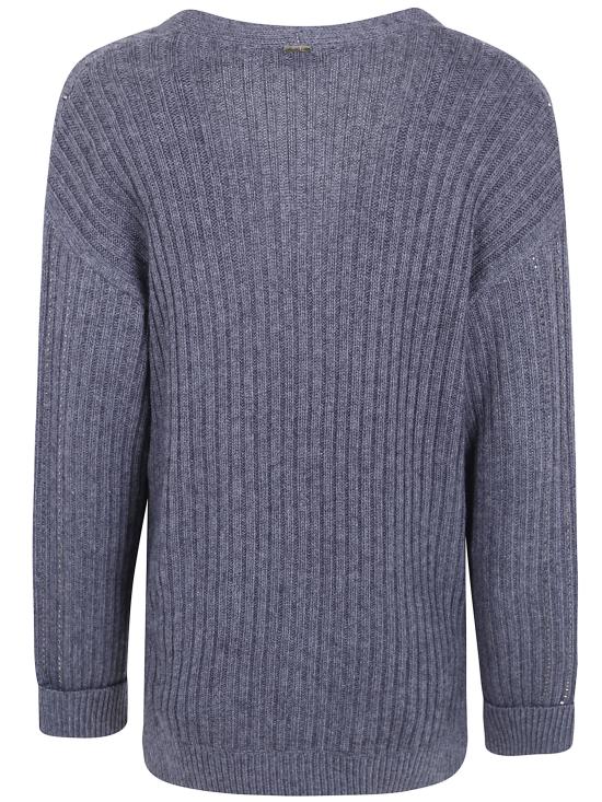 26FW 트윈셋 가디건 262TT3153 12838 MEDIUM GREY MELANGE - TWINSET