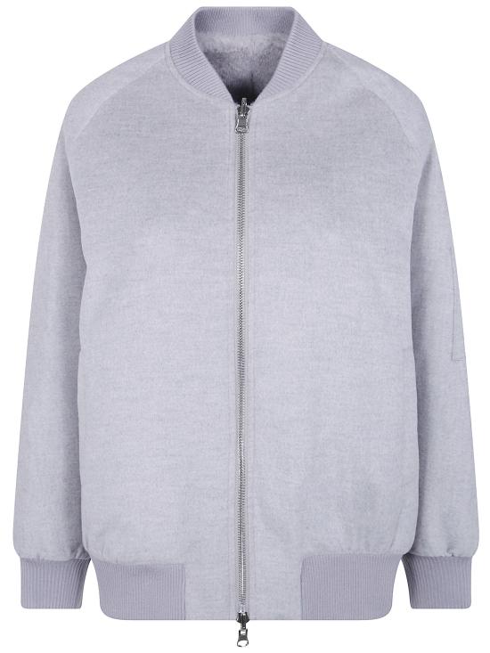 26FW 발렌티니 1972 봄버 자켓 4151 ECO MINK RVRS LIGHT GREY