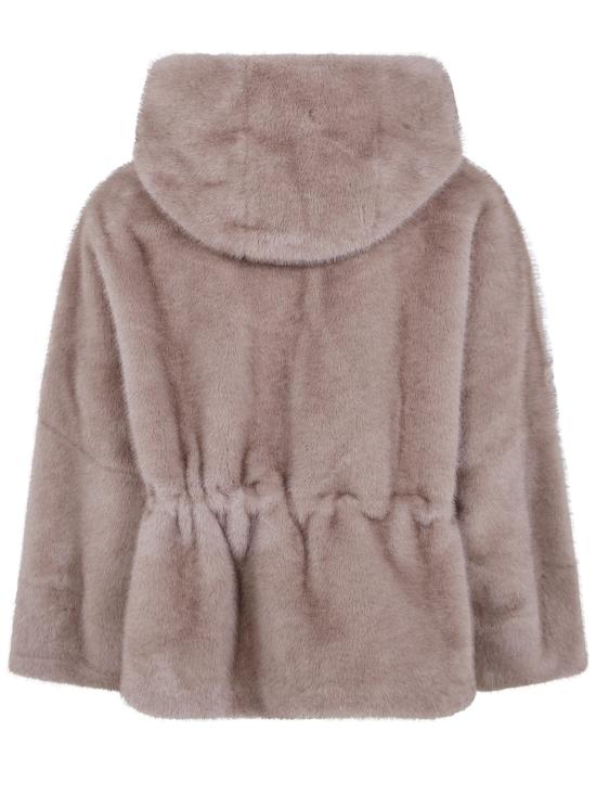 26FW 발렌티니 1972 케이프 4125 ECO MINK BISCUIT - VALENTINI 1972