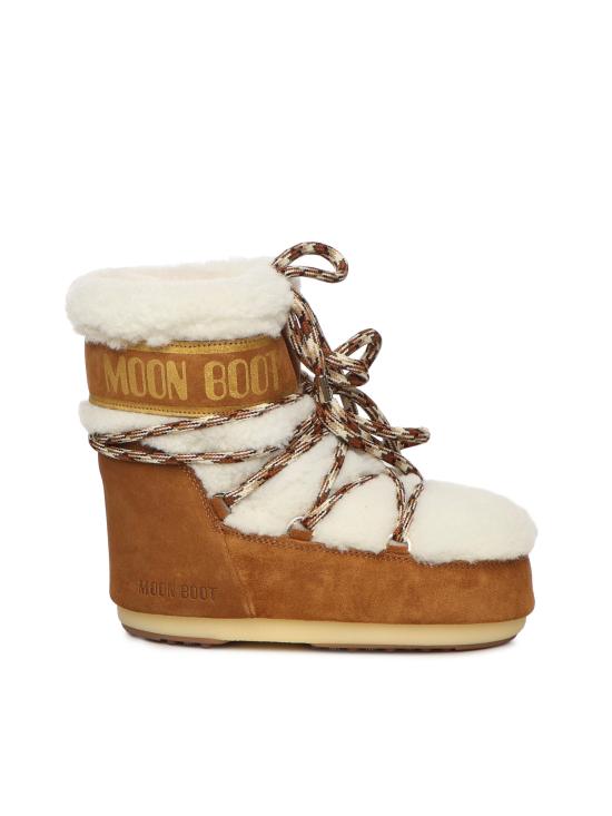 26FW 문부츠 아이콘 나일론 로우 부츠 80D1409580 MA03 WHISKY OFF WHITE