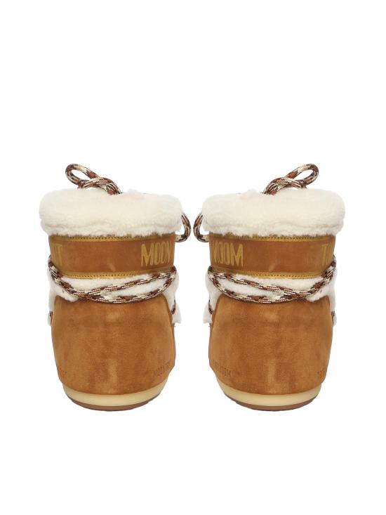 26FW 문부츠 아이콘 나일론 로우 부츠 80D1409580 MA03 WHISKY OFF WHITE - MOON BOOT