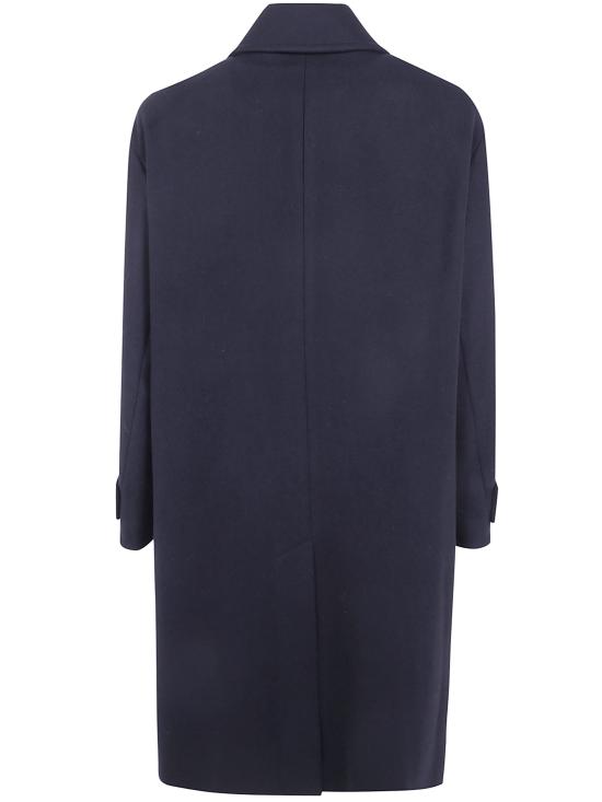 26FW 조르지오 아르마니 코트 GM004047 TE16788 UC001 BLACK - GIORGIO ARMANI
