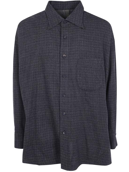 26FW 지기 첸 긴팔 셔츠 0M2630715 03 DARK CHARCOAL