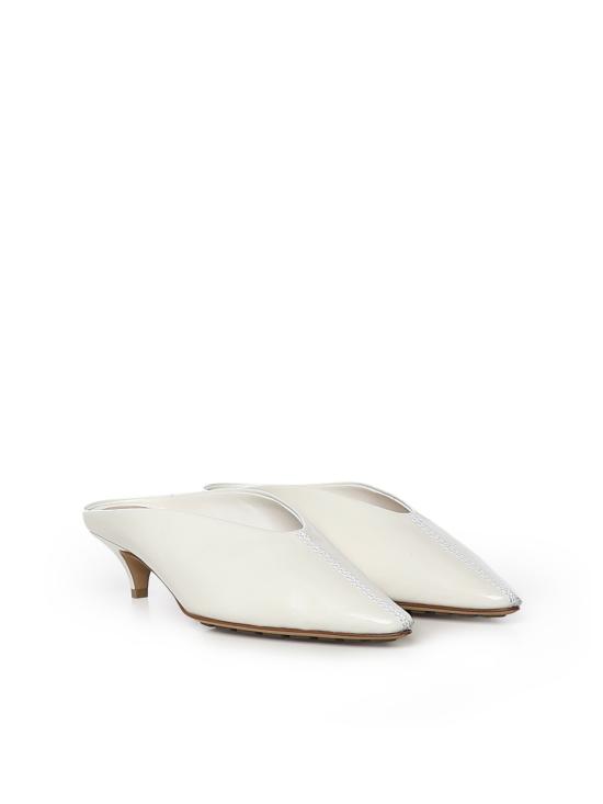 26FW 보테가베네타 뮬/슬리퍼 876170 V3H909117 LUX ALABASTER - BOTTEGA VENETA