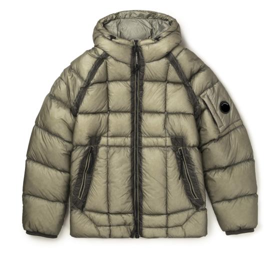 26FW 씨피 컴퍼니 D.D. 쉘 후드 다운 퍼퍼 자켓 21CMOW702A110416A 356 VERDE