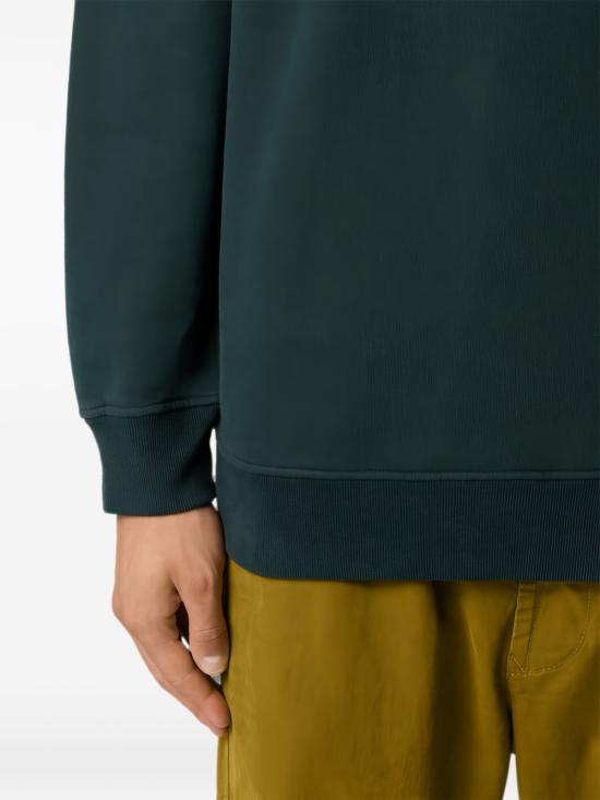 26FW 스톤 아일랜드 60120 코튼 플리스 스웨트셔츠 L2S156100049 S0A20V005S DARK GREEN - STONE ISLAND