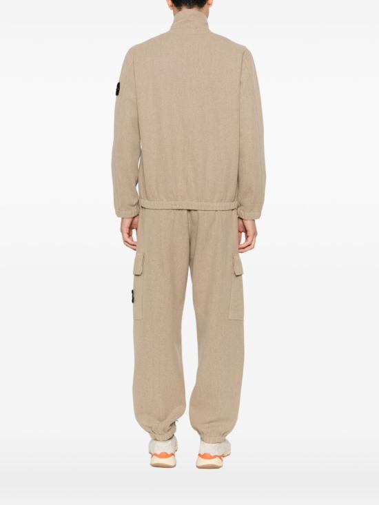 26FW 스톤 아일랜드 플라넬 오버셔츠 울 나일론 자켓 L2S151200033 S0451V0094 BISCUIT - STONE ISLAND