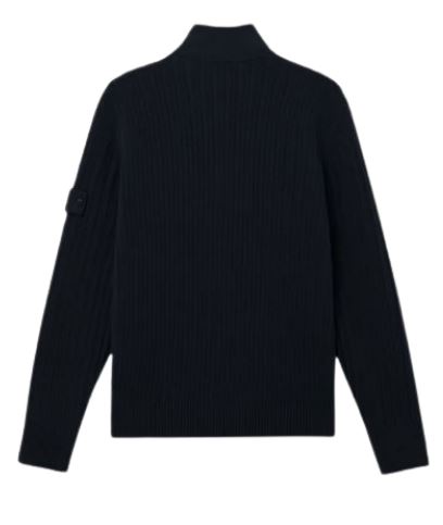 26FW 스톤 아일랜드 울 캐시미어 루즈핏 집업 스탠드 칼라 점퍼 니트 울 캐시미어 루즈핏 집업 스탠드 칼라 점퍼 니트 L2S155100054 S00FLV0020 - STONE ISLAND