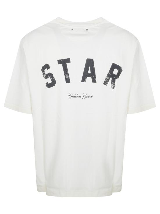 26FW 골든구스 반팔 티셔츠 GUP01873P002418 11616 BIANCO - GOLDEN GOOSE