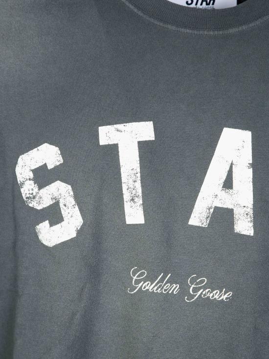 26FW 골든구스 반팔 티셔츠 GUP01873P002419 60666 VERDE - GOLDEN GOOSE