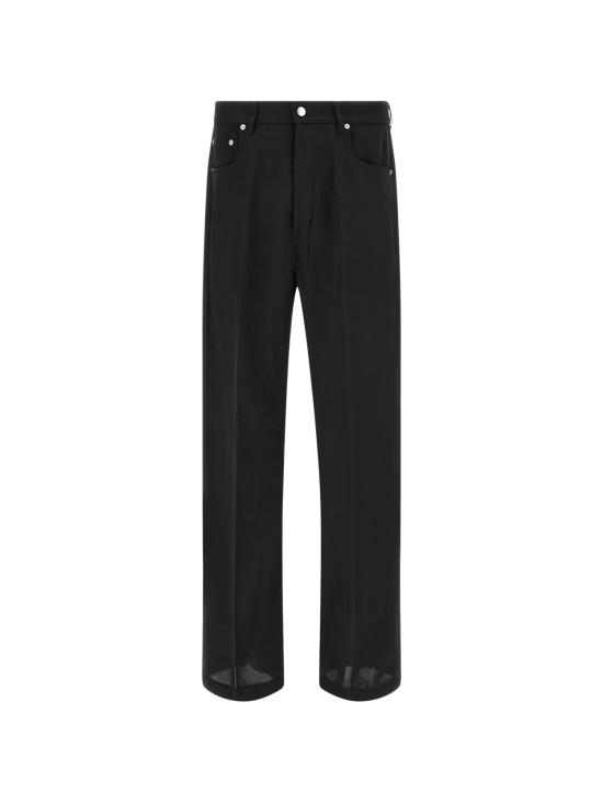 26FW 릭 오웬스 데님 팬츠 RU02F4333 WT09 BLACK