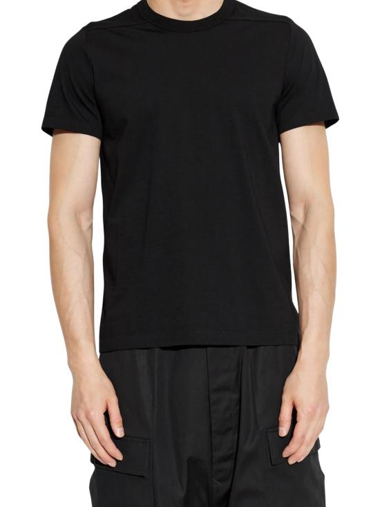 26FW 릭 오웬스 반팔 티셔츠 RU02F4265 JA09 BLACK - RICK OWENS