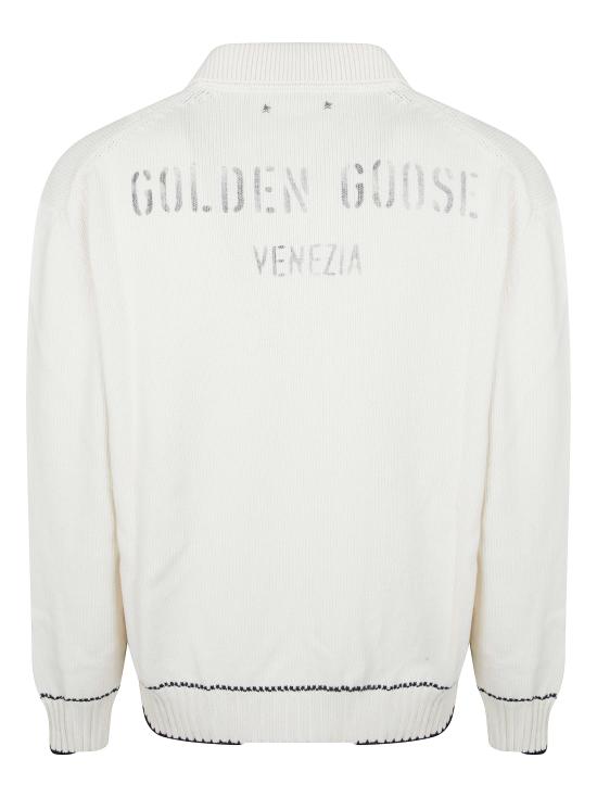 26FW 골든구스 폴로 티셔츠 GMP02822P002674 11560 BIANCO - GOLDEN GOOSE
