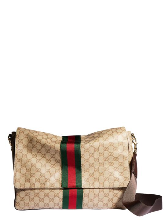 26FW 구찌 WEB GG 캔버스 크로스백 A006JE FAGIJ8569 BEIGE