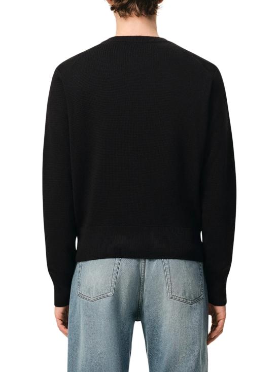 26FW 아미 ADC 울 V넥 가디건 HKC361 001009 BLACK - AMI