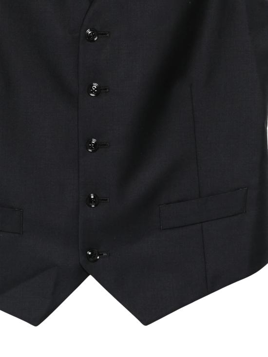 26FW 조르지오 아르마니 니트 베스트 GM000604 TE10061UB109 NAVY - GIORGIO ARMANI