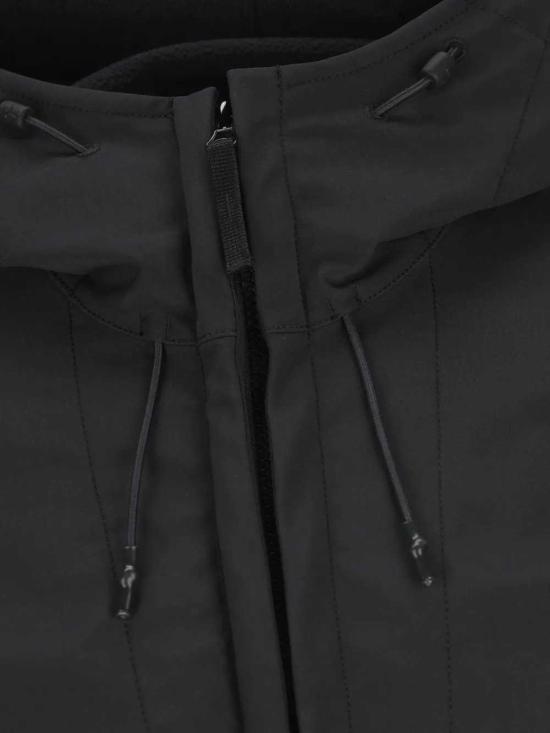 26FW 스톤 아일랜드 소프트 쉘-R_E.다이 테크놀로지 후드 자켓 윈드- 앤 워터-레지스턴트 멤브레인 L2S15Q100004S0B22 V0029 BLACK - STONE ISLAND