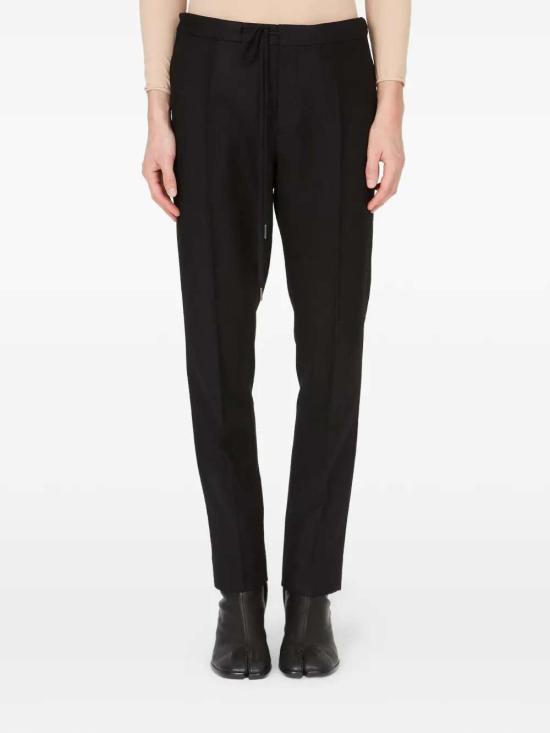 26FW 마르지엘라 스트레이트 팬츠 S50KA0729S47782 900 BLACK - MAISON MARGIELA