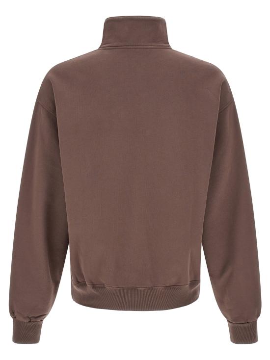 26FW 자크뮈스 긴팔 티셔츠 Le Camionneur Gros-Grain 스웨트셔츠 브라운 - JACQUEMUS