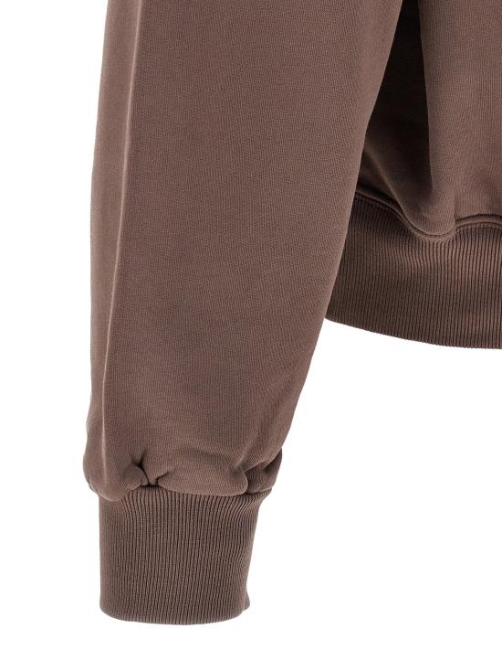 26FW 자크뮈스 긴팔 티셔츠 Le Camionneur Gros-Grain 스웨트셔츠 브라운 - JACQUEMUS