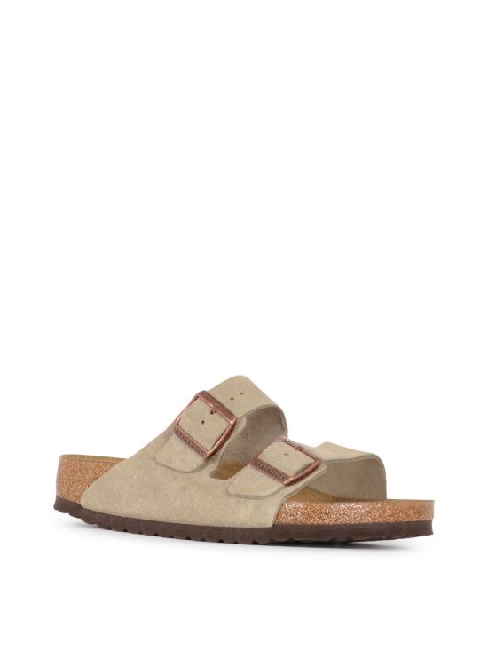 26FW 버켄스탁 애리조나 소프트 풋베드 스웨이드 951301 TAUPE - BIRKENSTOCK
