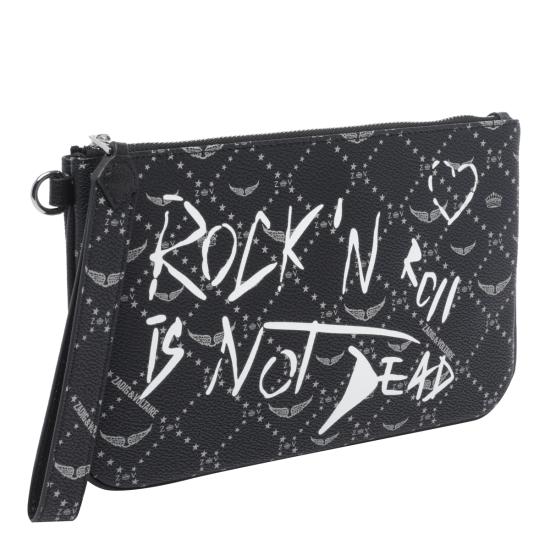 26FW 자딕앤볼테르 클러치/파우치 LWSG03861 011 BLACK - ZADIG & VOLTAIRE