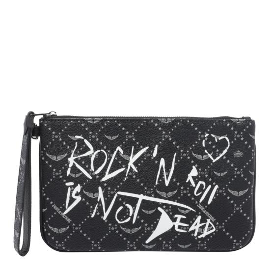 26FW 자딕앤볼테르 클러치/파우치 LWSG03861 011 BLACK