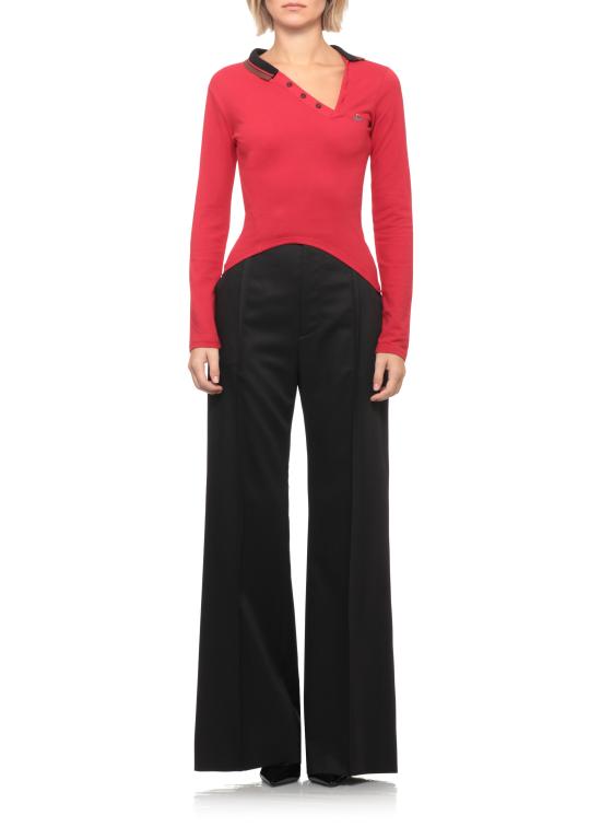26FW 비비안웨스트우드 폴로 티셔츠 1H010007 J00AUH401 RED - VIVIENNE WESTWOOD